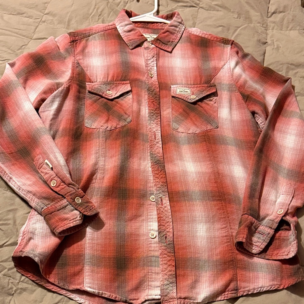 Kimes Ranch Red Plaid Shirt
